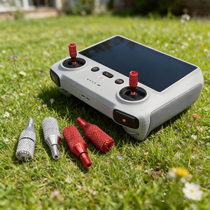 TENGDFEIรีโมทคอนโทรลโยกตัวควบคุมความเร็วยาวอลูมิเนียมเขย่าหัวแม่มือสําหรับ<span class=keywords><strong>DJI</strong></span> <span class=keywords><strong>RC</strong></span> <span class=keywords><strong>Mini</strong></span> <span class=keywords><strong>3</strong></span> <span class=keywords><strong>Pro</strong></span>/<span class=keywords><strong>Mavic</strong></span> <span class=keywords><strong>3</strong></span> - Product Image 1