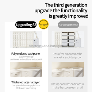 Mobiliário infantil Conjunto com Plastic Clothes Box & Bookshelf for Bedroom & Kindergarten Organization for Kids Adolescentes <span class=keywords><strong>Outdoor</strong></span> Use - Product Image 4