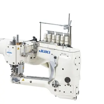 Used Nice Jukis Sewing Machine MF-3620 Series 4-needle, Feed-off-the-arm, Flatseamers, Top and Bottom Coverstitch Machine