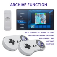 Consola de Juegos de TV 2.4G con Control Inalámbrico para Switch, Juegos Clásicos Retro, 1000-5000 Juegos, Tarjeta TF de 8GB, 2 Controles, Enchufe EU/US, Multi