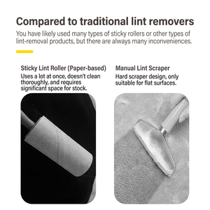 Almohadilla Ovalada de Tela para Eliminar Pelo de Mascotas con Flechas para Sofá - Product Image 2