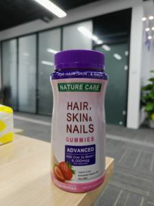 Aeglewell Gommose per Capelli, Pelle e Unghie con Biotina, Collagene e Cheratina per Adulti, Vendita Calda per il Mercato Statunitense - Product Image 4