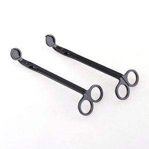 Ensemble de coupe-mèches pour bougies en acier inoxydable noir mat personnalisé, <span class=keywords><strong>kit</strong></span> d'entretien des bougies - Product Image 2