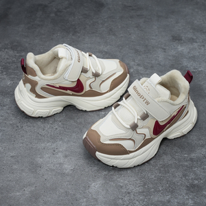 Siêu Ấm Chàng Trai Cô Gái Mùa Đông Giày Chống Trượt Thân Thiện Với Môi Mùa Đông Giày Cho Trẻ Em Không Thấm Nước Trẻ Trẻ Em Snug Giày Dép - Product Image 5