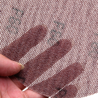 Papier abrasif automobile 5/6 pouces en céramique à fixation auto-agrippante en maille filet abrasive