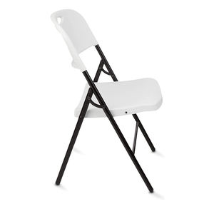 Camping Outdoor <strong>Folding</strong> Plastic <strong>Chair</strong> High Quality HDPE Material Foldable Compact Cheap <strong>White</strong> Beach <strong>Chair</strong> - Product Image 2
