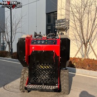 Mini-chargeuse compacte robuste à commande manuelle, directement d'usine, pour diverses industries