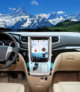 Radio de coche <span class=keywords><strong>Android</strong></span> con pantalla Vertical estilo Tesla de <span class=keywords><strong>12</strong></span>,1 pulgadas para REPRODUCTOR DE DVD Compatible con Toyota Alphard A20 2008-2012 Unidad Principal - Product Image 2