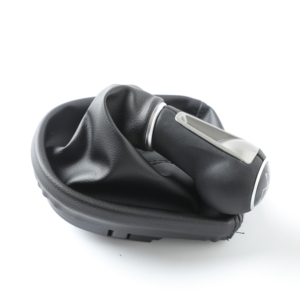 Bastone manuale della leva del cambio della copertura dello stivale della cuffia del cuoio dell'unità di elaborazione di velocità 5/6 per Seat Leon II/Toledo <span class=keywords><strong>III</strong></span> Altea XL pomello del cambio dell'automobile - Product Image 3