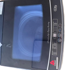 Lave-linge automatique à chargement par le haut XQB150, 15 kg, panneau en verre noir, indice IPX4, tension 220-240 V, pour maison, appartement, location - Product Image 1