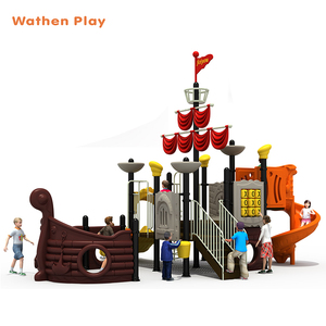 <span class=keywords><strong>2025</strong></span> công viên thương mại tàu cướp biển chủ đề trẻ em trượt nhựa trẻ em thiết bị sân chơi ngoài trời - Product Image 1