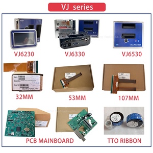 การพิมพ์ผ่านความร้อน overprinter 53mm/32เครื่องพิมพ์ VJ 6330 tto เครื่องพิมพ์วันที่ความเร็วสูงริบบิ้น - Product Image 4