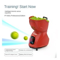 Lanzador de Pelotas de Tenis Automático Portátil PT-9001 con Control por Aplicación, Equipo de Tenis Automático, Admite Logotipo Personalizado