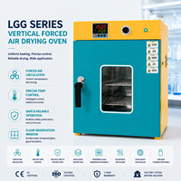 Four de séchage numérique PID WEIAI 30L en acier inoxydable RT+5~300 ℃   Four de laboratoire pour l'essai d'humidité des échantillons cosmétiques, alimentaires et de sol, avec séchage de verrerie