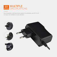 Adaptateur secteur 5V 2A 10W AC/DC, boîtier ignifuge ABS+PC, alimentation murale pour mini PC, certifié CE ROHS