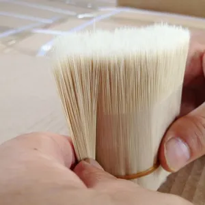 Hot Sale Wall Painting Tools Boar Bristle Hair Brush PET Bristle Paint Brush Fiber Filament