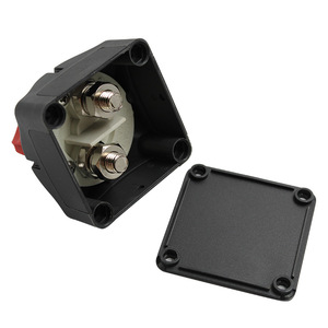 Interrupteur solénoïde pour voiture, bateau, camping-car, déconnexion de la batterie avec bouton rouge, 12V 24V, utilisation automobile - Product Image 2