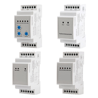 Protecteur de séquence de phase 380V, relais de surtension à réinitialisation automatique pour perte de phase et coupure de tension triphasée