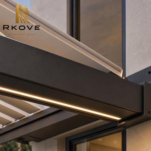 Pérgola Elegante para Caminos de Jardín con Iluminación LED Cálida y Ruta de Circulación Clara para Hogares Modernos en EE. UU. - Product Image 5