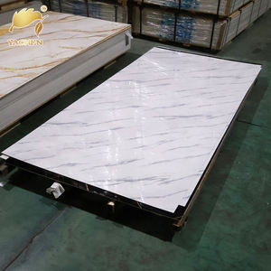 Lámina de Mármol UV Impermeable a <span class=keywords><strong>Precio</strong></span> de Fábrica, Lámina de Mármol UV Resistente al Desgaste, Paneles de Pared de PVC para Decoración de Paredes del Hogar - Product Image 2