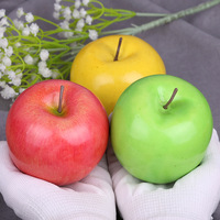 Fruits artificiels en mousse de haute qualité : oranges, bananes, citrons verts, pommes pour la maison, la cuisine, la photographie, les accessoires de mariage et les fournitures de fête