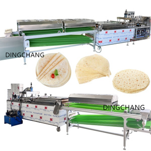 Usine directe pâte feuilletée crêpe Lavash faisant la machine <span class=keywords><strong>robot</strong></span> automatique Roti faisant la ligne de production de pain - Product Image 5