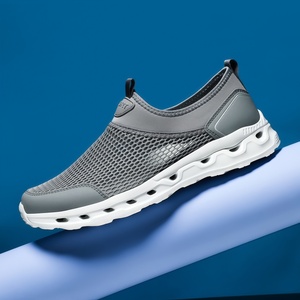 Zapatillas de malla huecas unisex al por mayor para primavera y verano, zapatillas ligeras de talla grande para correr y uso diario - Product Image 2