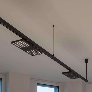 Panel LED Ultrafino de Aluminio para Supermercados, UGR<16 CRI97, Alta Potencia 20W/30W, Luces de Riel para Sistemas de 4 Hilos - Product Image 3