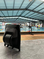 Simulateur d'entraînement aquatique professionnel avec bandes de résistance réglables pour la force des bras en natation libre et la musculation à domicile
