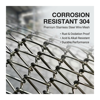 Bande transporteuse en acier inoxydable tissé en spirale Yuchen, mailles métalliques SS304 de qualité alimentaire pour lignes de cuisson, séchage et refroidissement