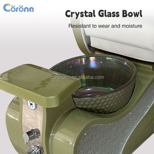 Sillón de Pedicura Eléctrico Reclinable y Cómodo para Salón de Belleza, con Función de Masaje y Lavabo - Product Image 6
