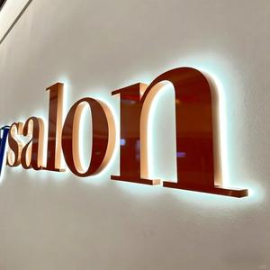 Panneau mural signalétique, logo, enseigne lumineuse LED, enseigne à lettres rétroéclairées LED, lettres en relief personnalisées pour le nom de l'entreprise ou du bureau - Product Image 2