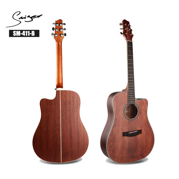 アコースティックギター スプルースボディ Lechant-頑丈なスプルースアコースティックギター、cutway