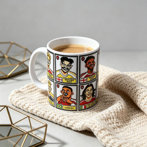 แก้วกาแฟเซรามิคลายการ์ตูนทีมอาร์เซนอล ขายส่ง ปรับแต่งได้ สำหรับแฟนอาร์เซนอล - Product Image 2