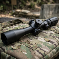 Lunette de visée optique d'usine 4-14X44 IR FFP pour la chasse, premier plan focal, éclairage rouge et vert
