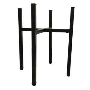 Hiện Đại Giữa Thế Kỷ Rèn Sắt Có Thể Điều Chỉnh Trong Nhà Kim Loại Nhà Máy Đứng Trang Trí Nội Thất Hiển Thị Chủ Giá Chân Đế Chậu Hoa Duy Nhất - Product Image 2