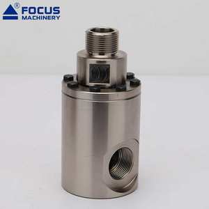 Ротационный соединитель для автомойки DN25 100 бар 70 градусов высокого давления из нержавеющей стали 90 °   Поворотный соединитель для очистки трубопроводов - Product Image 1