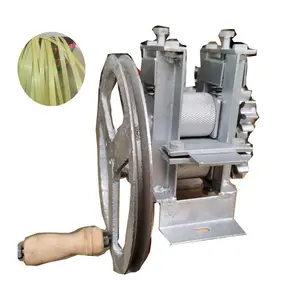 Máquina de corte de bambu elétrica manual, máquina de bambu de plástico/abridor de rattan
