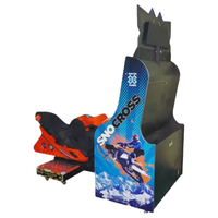 Machine de jeu d'arcade vidéo à pièces Machine de jeu de course de moto Simulateur de conduite