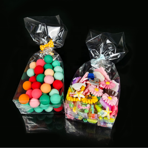 Sacs en <span class=keywords><strong>cellophane</strong></span> transparents en vrac personnalisés, résistants à l'humidité, pour friandises, bonbons, aliments - Product Image 6