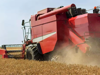 Moissonneuse-batteuse agricole GF28, machine de récolte de riz autopropulsée