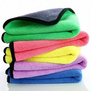 Paño de Limpieza para Auto de Microfibra Gruesa, Ecológico, Super Absorbente de Agua, de Secado Rápido, Multiusos, Personalizado con Bordado - Product Image 6