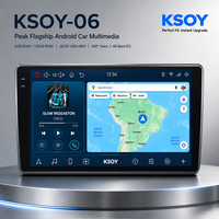 KSOY-06 Radio DVR Mobil Android Audio Mobil Android Layar Sentuh Universal Navigasi GPS Kamera 360 6+128G Wireless Carplay FM AM