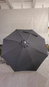 <span class=keywords><strong>Parasol</strong></span> d'extérieur moderne en aluminium avec bouton poussoir inclinable et manivelle, polyvalent pour jardin, restaurant, terrasse, <span class=keywords><strong>auvent</strong></span> solaire pour hôtels, parcs - Product Image 4