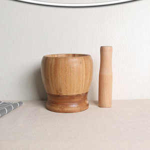 Outil manuel en bambou pour écraser l'ail, écraseur d'ail, bricolage à domicile, Dao Garlic Nanzhu, pot de cuisine pour l'ail, mortier, outils pour fils - Product Image 5