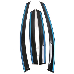 Pare-pluie WZXD, nouvelle arrivée, accessoires extérieurs pour voiture, PC noir de haute qualité pour BYD Destroyer 05 2022 2023 - Product Image 4