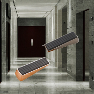 مصد باب أرضي متحرك حديث من سبائك الزنك المتينة بدون حفر، مقاوم للانزلاق والرياح، للاستخدام الفندقي، بضمان 3 سنوات - Product Image 3