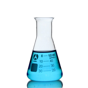 Bình Thủy Tinh Trong Suốt Cổ Rộng Bằng Nhựa Thủy Tinh Chịu Nhiệt <span class=keywords><strong>Pyrex</strong></span> Borosilicate Bình Hình Nón 250M - Product Image 2