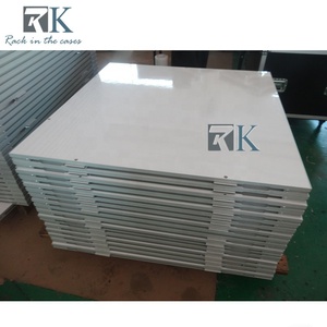 White Dancing Floor <b>Aluminum</b> Edges Easy Setup Stable Firm Dance Floor - Product Image 5