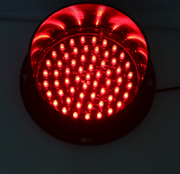Module de remplacement de lampe de signalisation LED ronde étanche de 200 mm, rouge, ambre, vert, pour feux de circulation